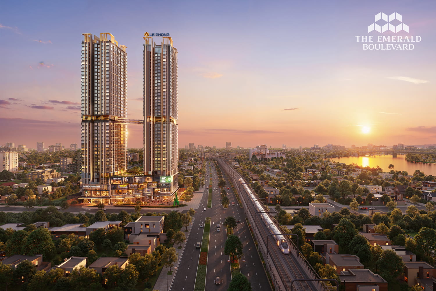 The Emerald Boulevard Về Chiều