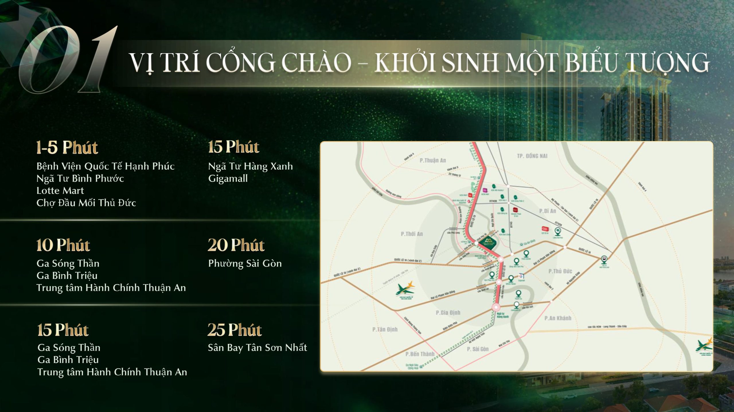 Vị Trí Cổng Chào Của Emerald Boulevard